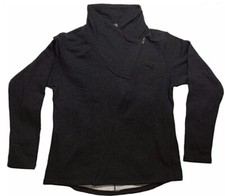 Puma Womens Asymmetrical Jacket Dark Grey Hea...