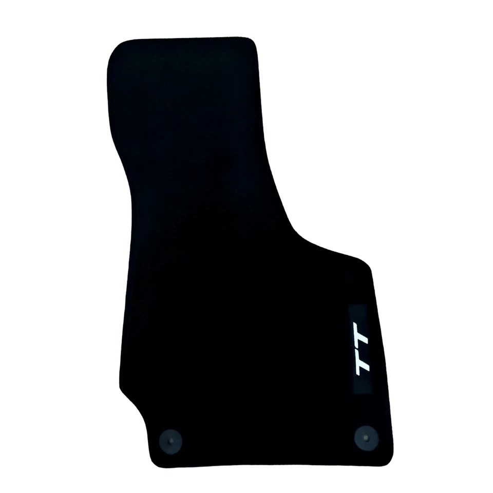 Alfombrillas delanteras de terciopelo para Audi TT alfombras impermeables revestimientos automáticos nuevas 2 piezas Foto 4 de 4