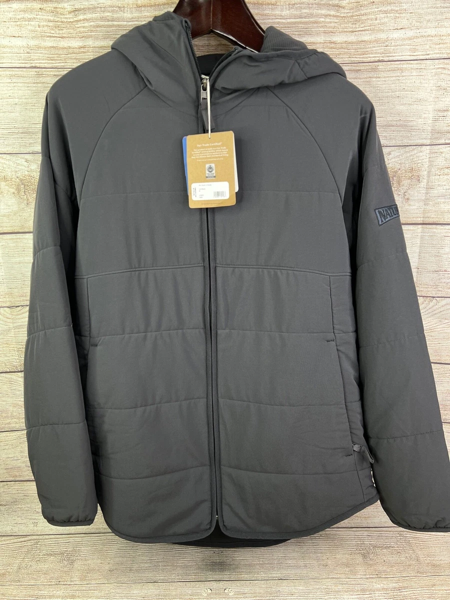 NEW! PATAGONIA Womens Ink Black Pack In Hoody Jacket Sz Med With Logo | eBay