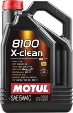 Motul 8100 X-clean 5W40 Synthetic Motor Oil 5 Liters (102051)