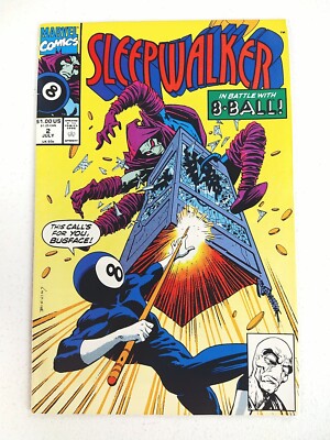 Sleepwalker #2 (1991 Marvel Comics) 8-Ball Battle, Check Out Other Auctions