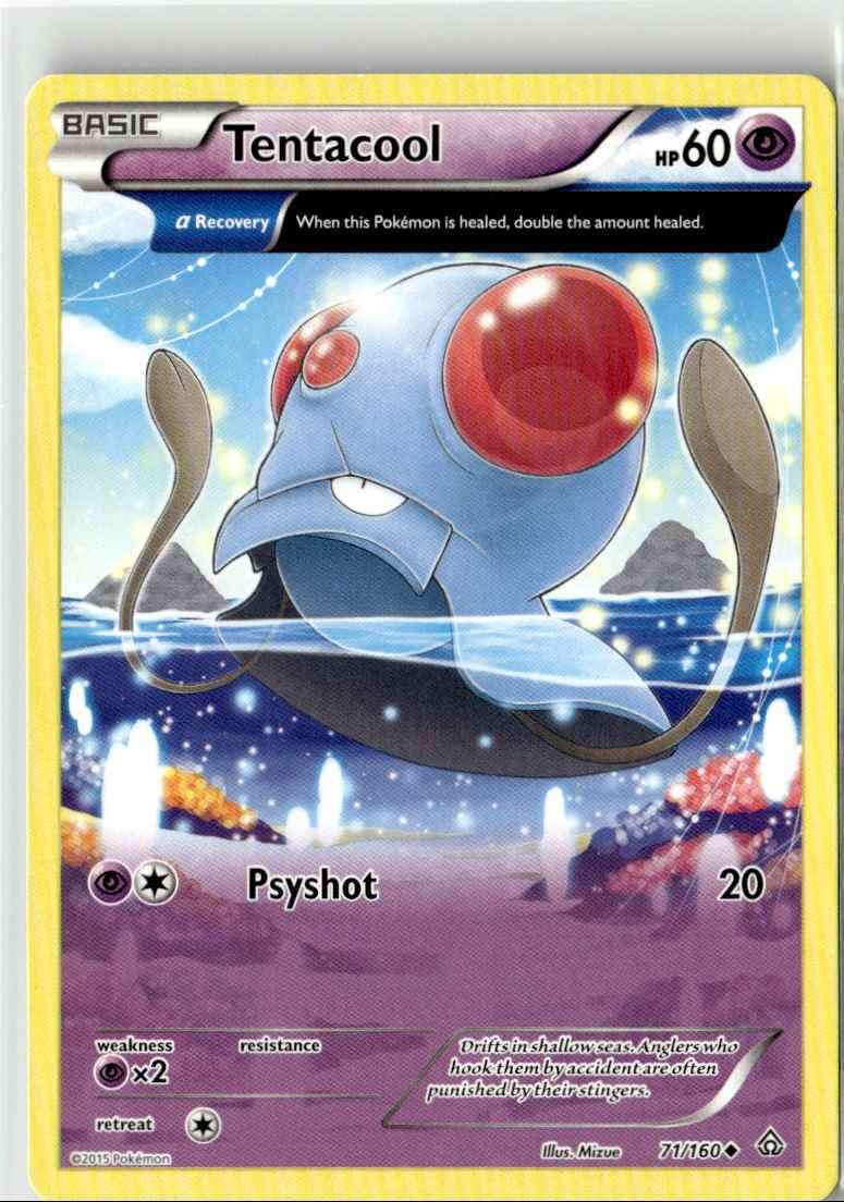 2015 XY - PRIMAL CLASH TENTACOOL 71/160 BASIC/UNCOMMON #71