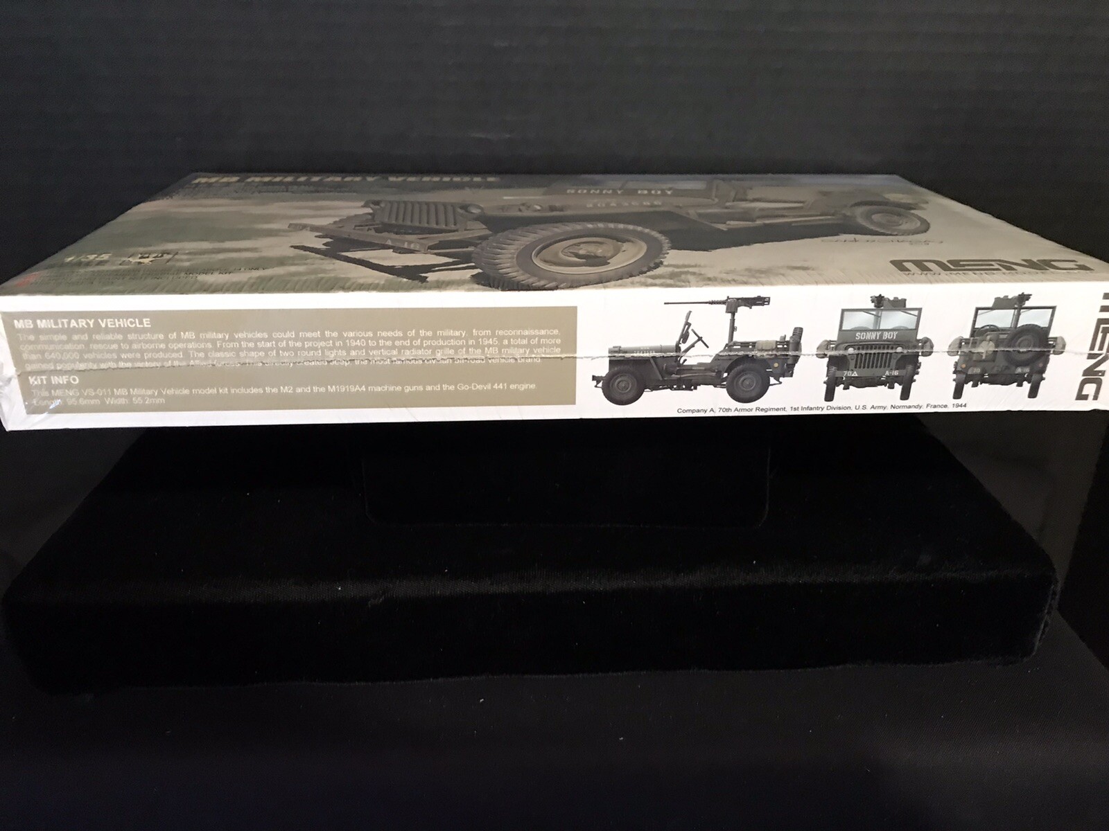 MENG VS-011 MB MILITARY VEHICLE MODEL KIT-NIB-1/35 SCALE