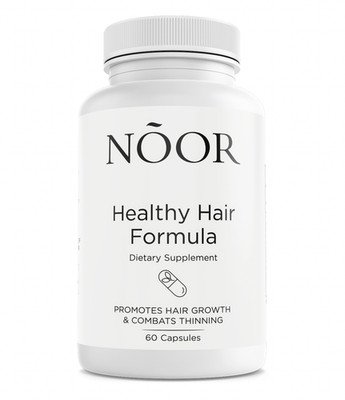 NOOR HAIR Healthy Hair Formula Hair Growth Supplement Supporting Thick Hair