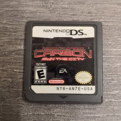 NEED FOR SPEED CARBON: OWN THE CITY NINTENDO DS SPIEL - NUR CARTRIDGE