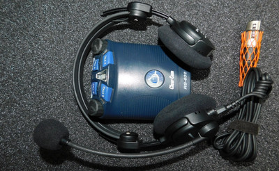 Clear-Com RS-602 Two-Channel Intercom Beltpack / HMD 46 HeadSet