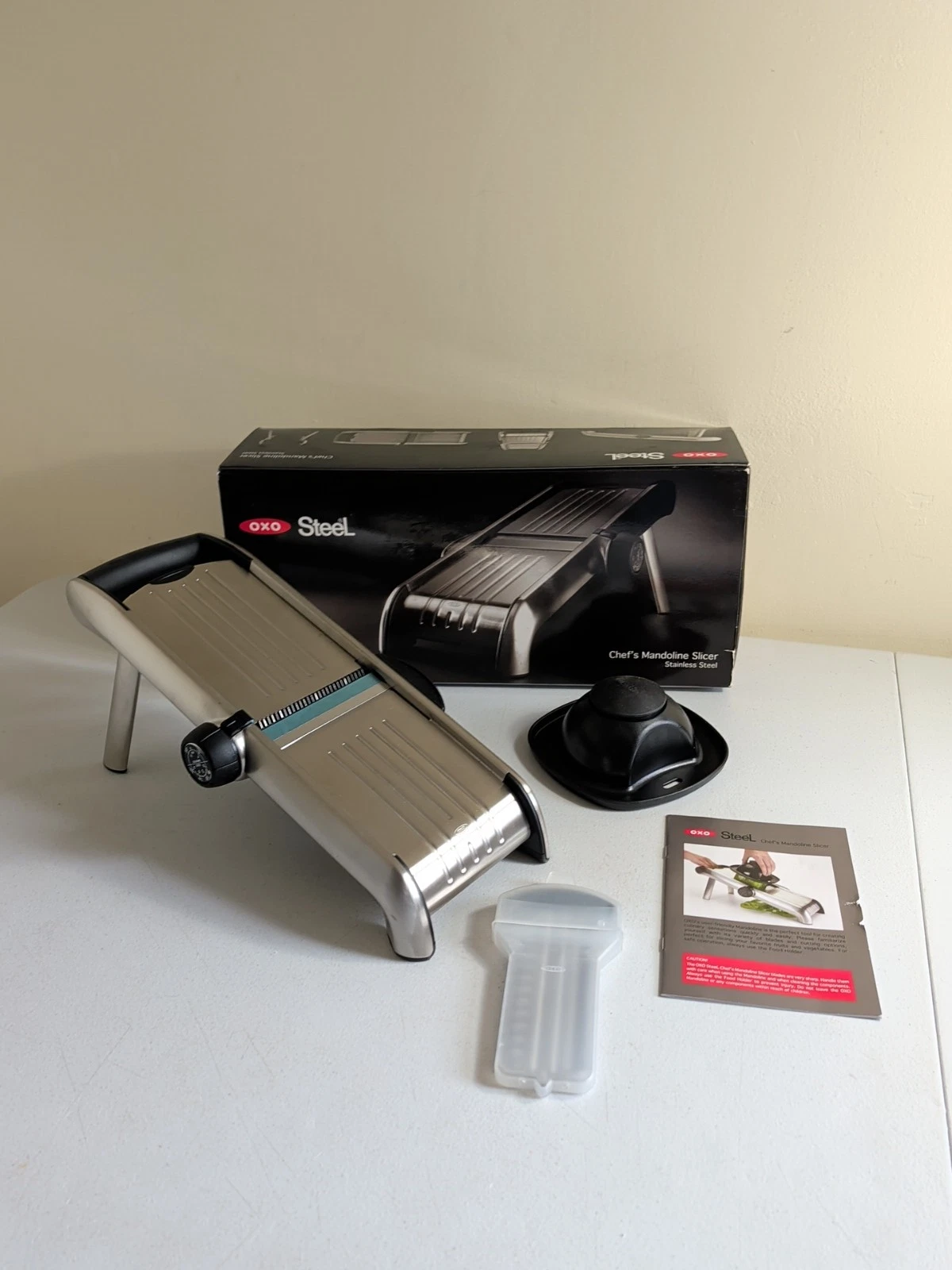 Oxo Steel Chefs Mandoline Slicer Stainless Vegetable Fruit Cutter Blade Complete
Opens in a new wind