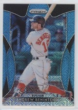 2019 Panini Prizm Blue Mojo Prizm 117/399 Andrew Benintendi #37 1u6