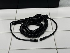 PC Female to PC Male 6 Foot Coiled FLASH SYNC CORD CABLE Made in Japan vintage