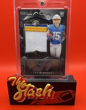 🔥 2024 Panini BLACK Ladd McConkey RPA Rookie Patch Auto /150 Chargers