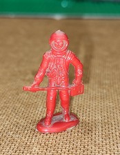1960's Red Plastic Space Astronaut