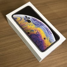 Apple iPhone XS 256GB SILVER EMPTY BOX ONLY