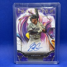 2025 Topps Inception Griffin Conine Rookie /199 Auto On Card Marlins. rookie card picture