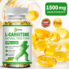 L-carnitine capsules anti-fatigue promote metabolism heart Regulate blood sugar