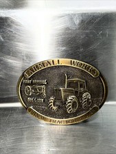 Farmall Works Belt Buckle Final Tractor 5 / 14 / 85 serial no 2210 limited ed