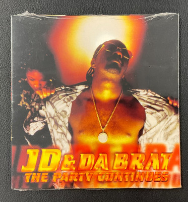 1998 JD & Da Brat: The Party Continues NM Maxi-Single CD w/Cover Sleeve SEALED!