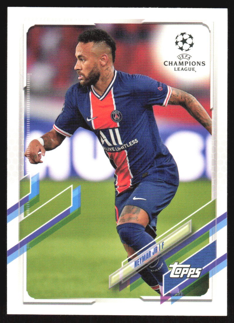 2020 Topps UEFA Champions League Japan Edition Neymar Jr #16 Paris