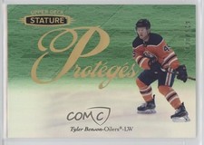 2020-21 Upper Deck Stature Proteges Green 123/149 Tyler Benson #P-44 tg9