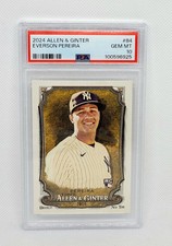 💥 2024 Topps Allen & Ginter #84 Everson Pereira Rookie PSA 10 Gem Mint Yankees