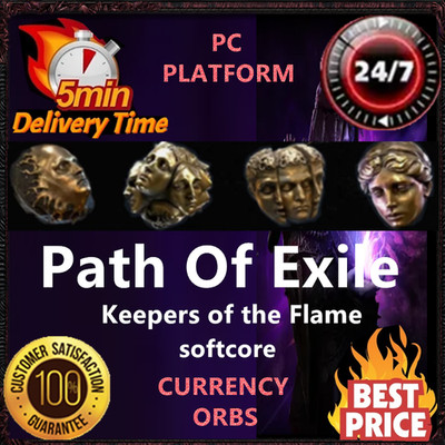 Path Of Exile Keepers of the Flame SC POE 1 Divine Chaos Orb Fast Virtual item