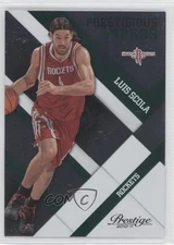 2010-11 Prestige Prestigious Pros Green 8/499 Luis Scola #37 0n7