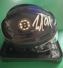 Nikita Zadorov Boston Bruins Signed Mini Helmet With JSA Cert!