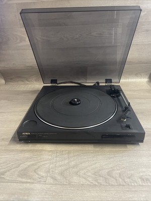 Aiwa PX-E75 Stereo Full Automatic Turntable 2 Speed Plattenspieler funktionstüchtig UK 