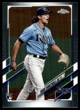 2021 Topps Chrome Update Brent Honeywell Jr. Tampa Bay Rays #USC59