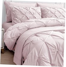 Pink Comforter Set - Size with Sheets, Pillowcases  Shams, Queen Sepia Rose