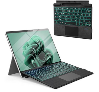 Bluetooth Magnetic Keyboard for Microsoft Surface Pro 11/10/9/8/X 13'' Type cover