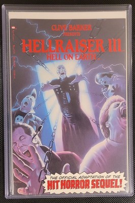 Hellraiser III -- Hell On Earth Clive Barker Atkins Kim Martin Marvel Epic 1992