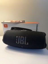 JBL CHARGE 5 Portable Bluetooth Speaker, IP67 Waterproof Black Read Description