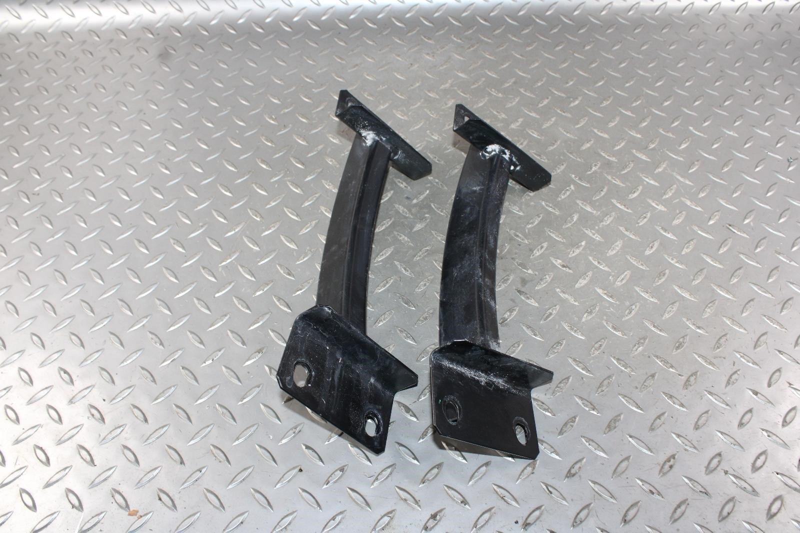 14-20 Ghibli Front LH RH Bumper Side Support Mount Brackets Pair 2x OEM Factory