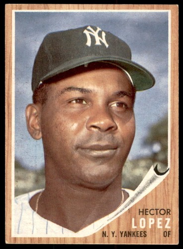 1962 Topps #502 Hector Lopez New York Yankees EX-EX + Semi-High #