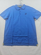 Pacific Polo Club Polo Shirt, Royal Blue, Size Large
