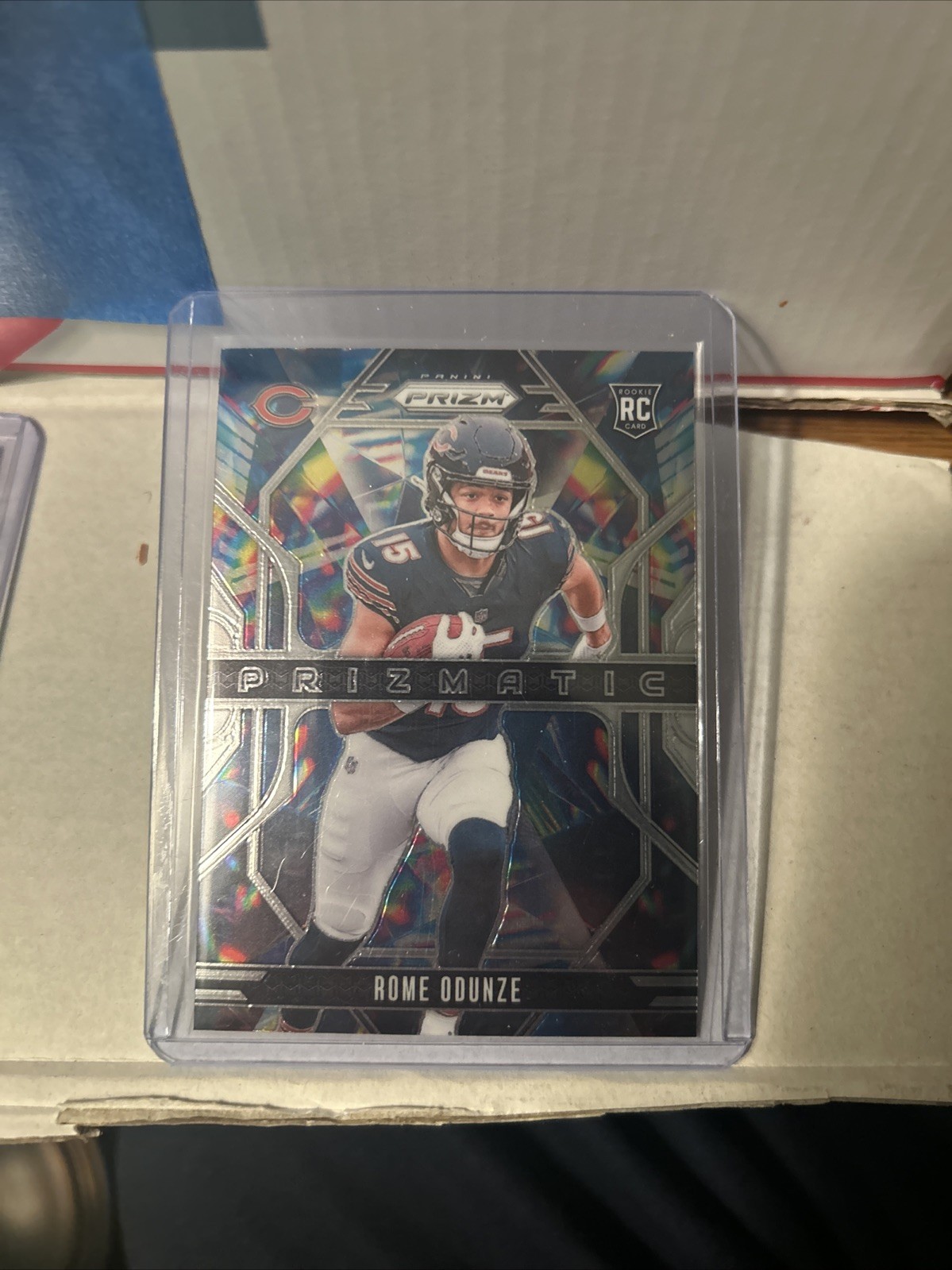2024 Panini Prizm - Prizmatic Rome Odunze #9 (RC)