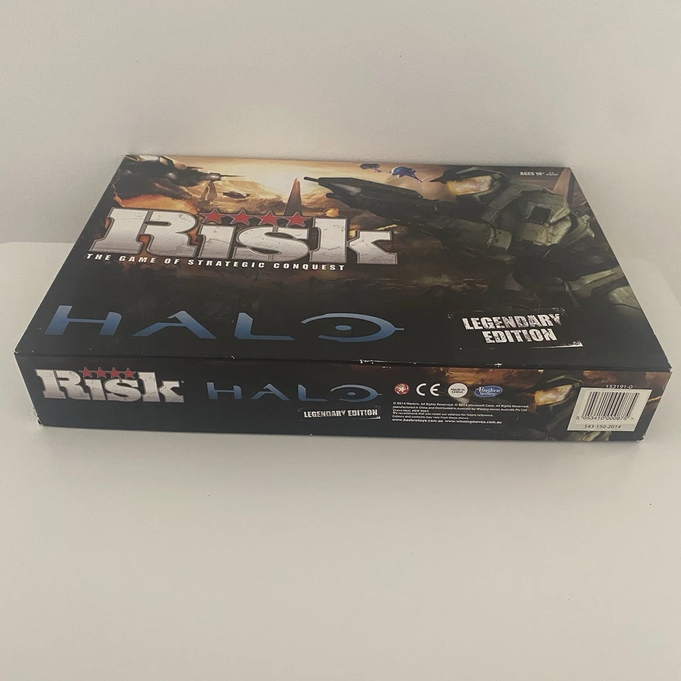 Risk Halo Legendary Edition Hasbro Limited Edition 100% Complete Board Game - Image 2 of 4