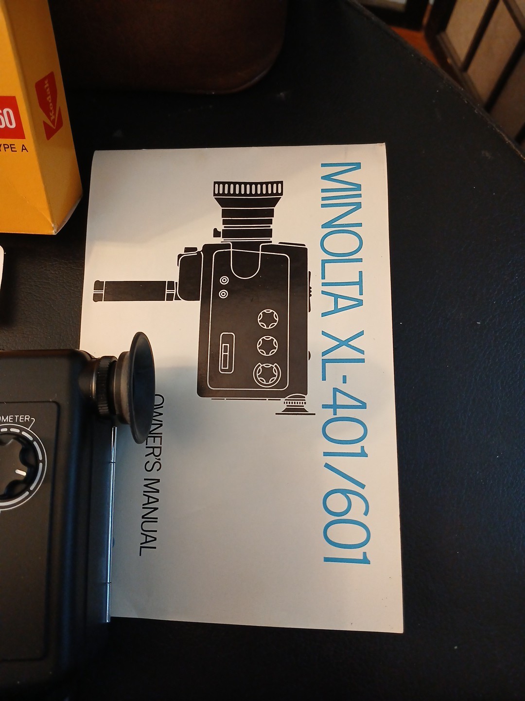 Minolta XL401 Super 8 Video Camera w/ Box, Excellent Working Condition!