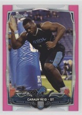 2014 Topps Chrome BCA Pink Refractor 9/399 Caraun Reid #215 c7w