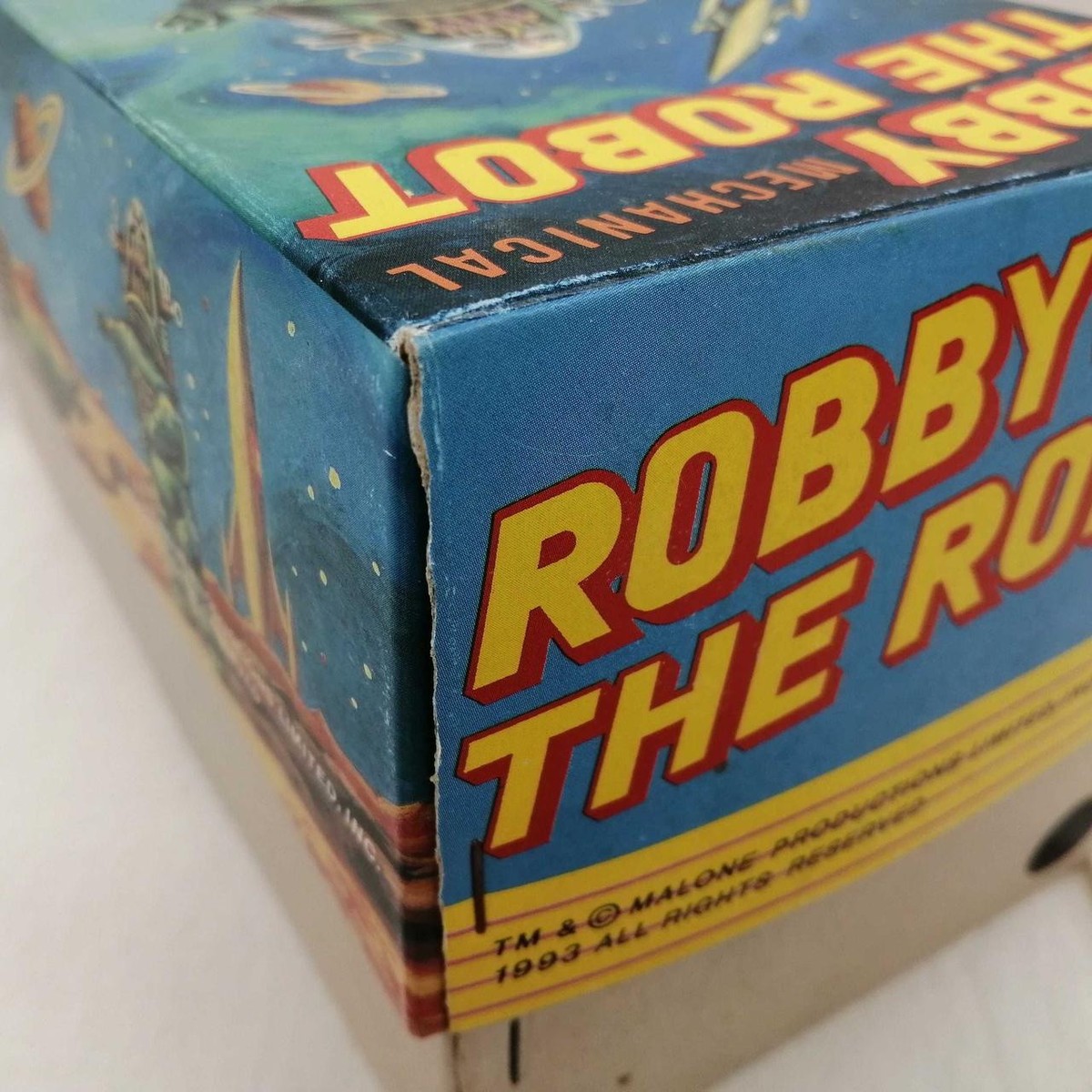 Billiken Robby the Robot Dark GreenSpring Walking Tin Toy Billiken Robby the Robot Dark GreenSpring Walking Tin Toy