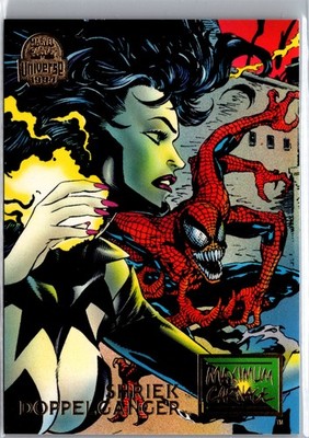 1994 Fleer Marvel Universe #22 Shriek & Doppelganger