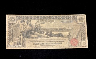 FR#224 1896 $1 Educational Note VG