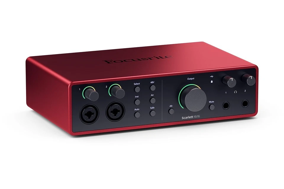 Focusrite Scarlett 16i16 Gen 4 USB Audio Interface 18 In / 20 Out New - Image 3 of 4