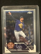 🔥 2023 Topps Chrome #106 Ezequiel Tovar Rookie