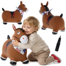 Hüpftier Hüpfpferd Hüpfer Hüpfen + pumpe ab 1 Jahre Sun Baby