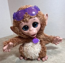 FurReal Friends Baby Cuddles My Giggly Monkey Pet Plush Interactive Toy Works