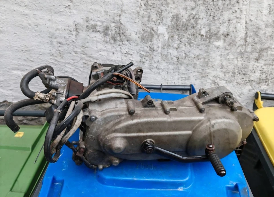 Motorblock Piaggio Quartz 50 LC Motor Zip 2T - Bild 2 von 2