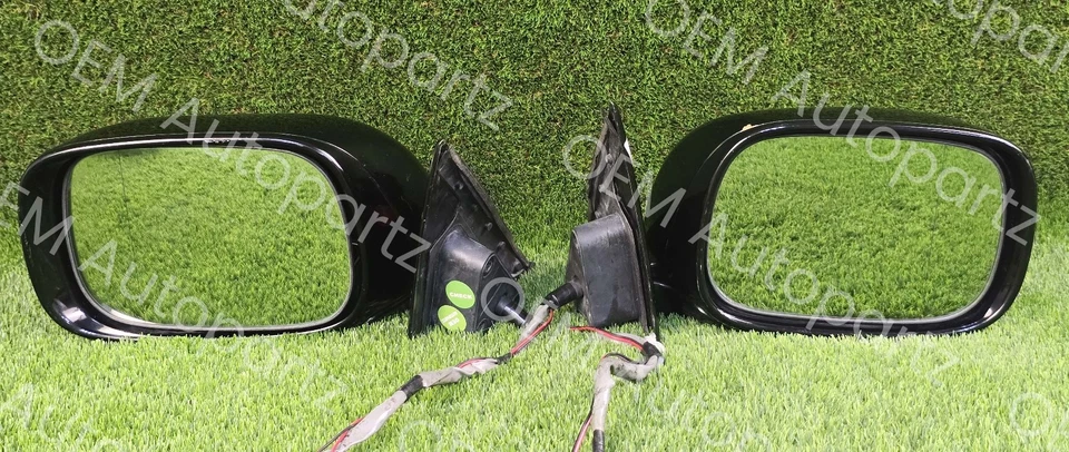 Par de espejos retrovisores laterales Lexus LS430 2001-2006 con luces LED L & R OEM JDM usados Foto 2 de 4