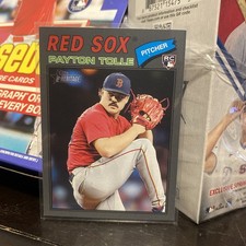 Payton Tolle RC *Dark Gray Bordered* 2026 Topps Heritage SP #386 Red Sox MLB