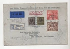 UK GB 1925 TO US BRITISH EMPIRE EXHIBITION FIRST DAY OF ISSUE COVER